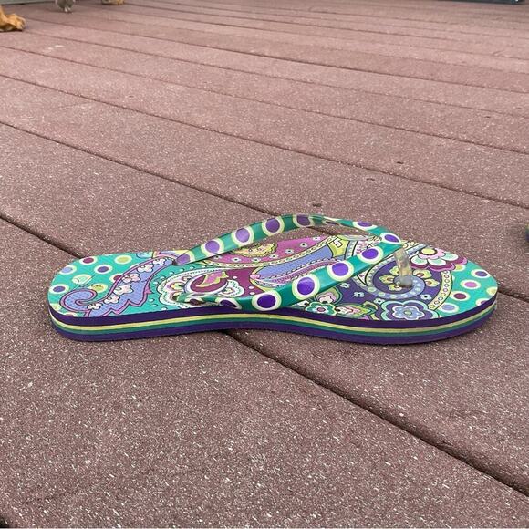 VERA BRADLEY Heather  Flip Flops - Picture 7 of 9